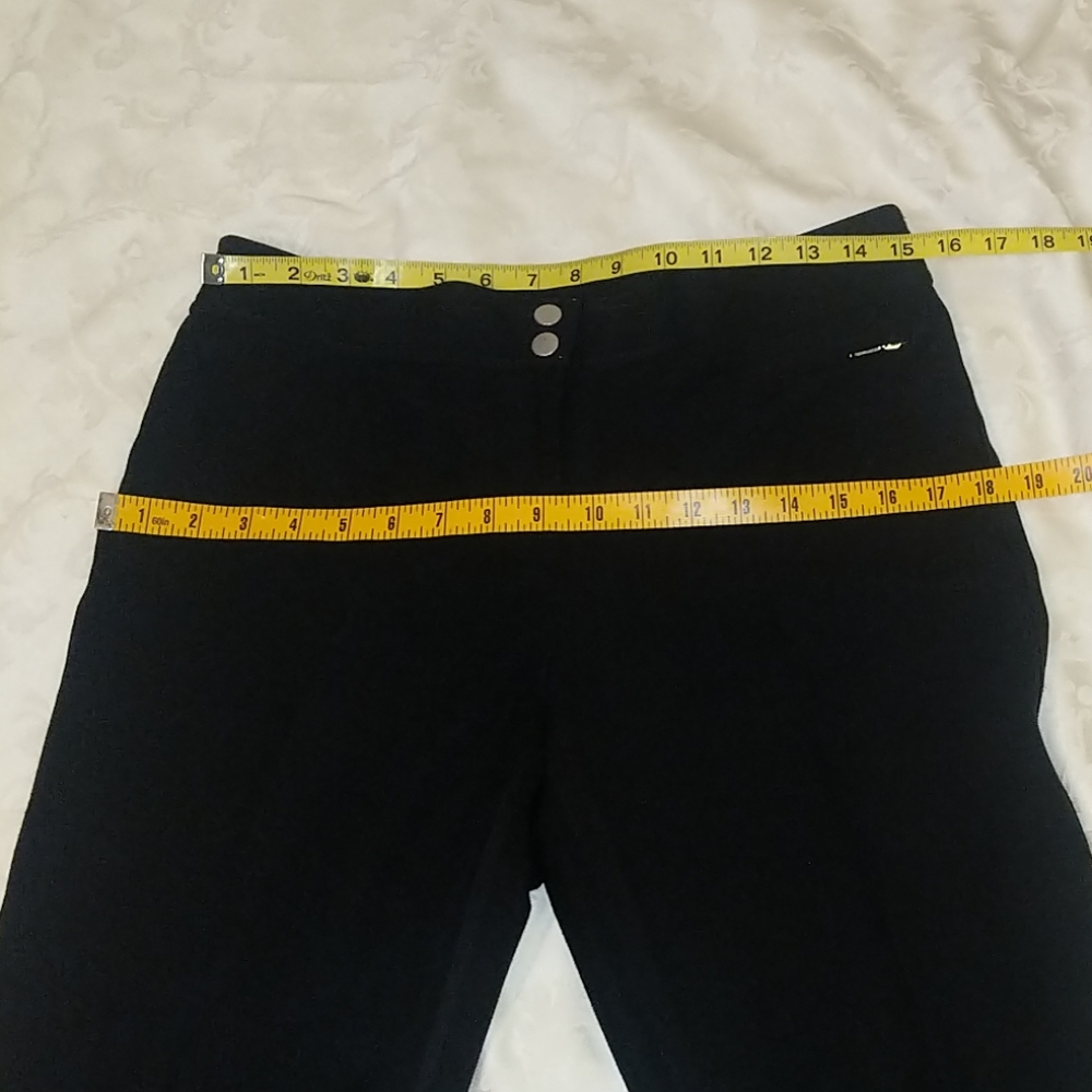 Anne Klein black pants sz 6P - Picture 5 of 9